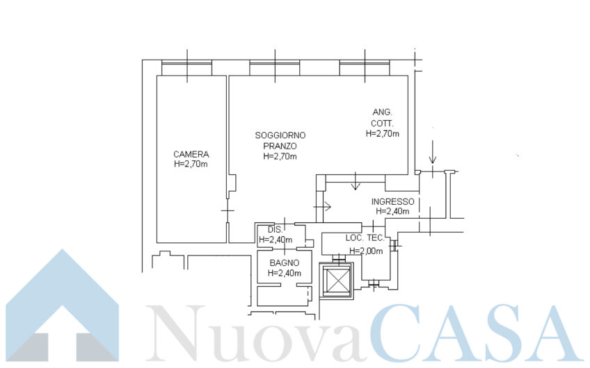 Zona Viale Umbria/ P.za Salgari – Bilocale